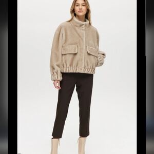 Faux Mink Fur Jacket